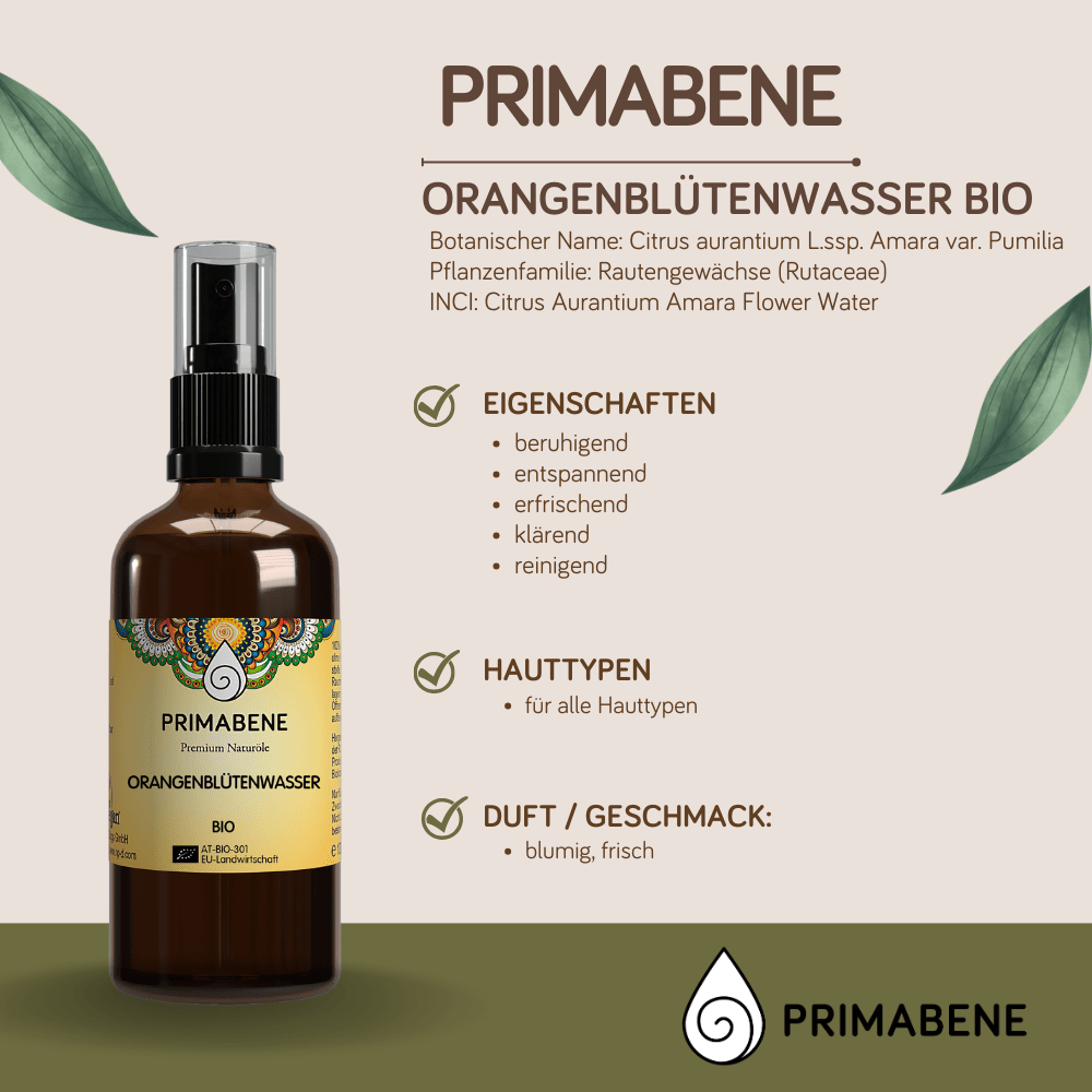 Bild von Orangenblütenwasser Bio